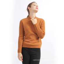 Modern style fast delivery solid color thin cashmere knitting turtleneck sweater